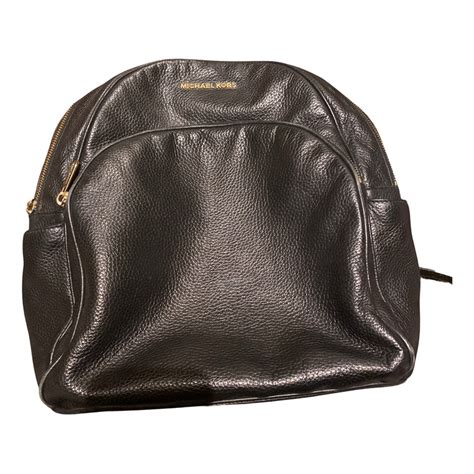 abbey leather backpack.